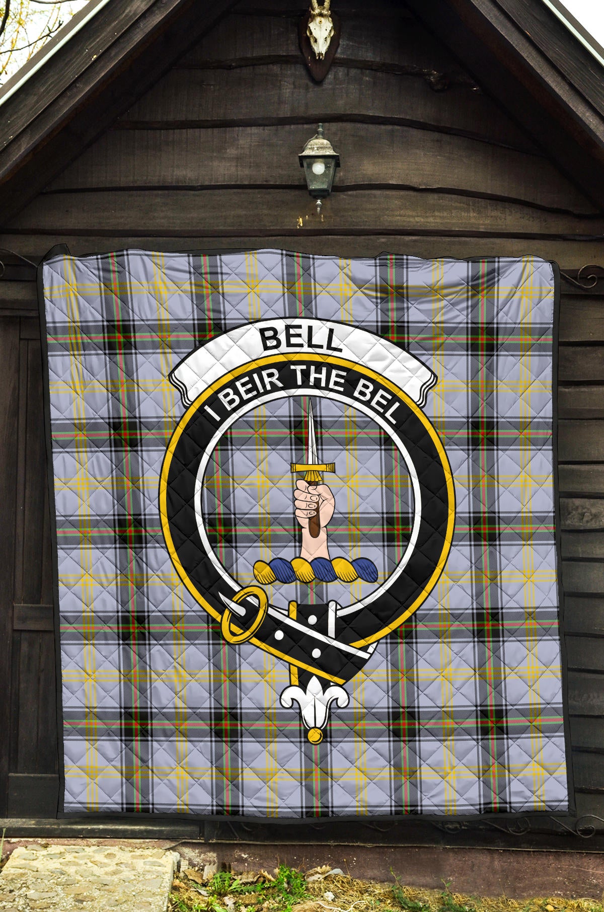 Bell Tartan Crest Quilt - SP