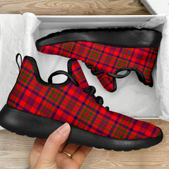 Murray of Tulloch Modern Tartan Mesh Knit Sneakers