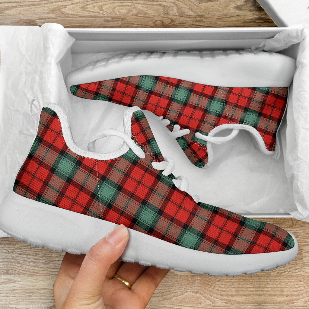 Kerr Ancient Tartan Mesh Knit Sneakers