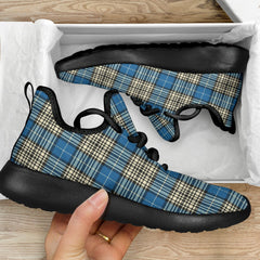 Napier Ancient Tartan Mesh Knit Sneakers