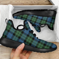 MacKay Ancient Tartan Mesh Knit Sneakers