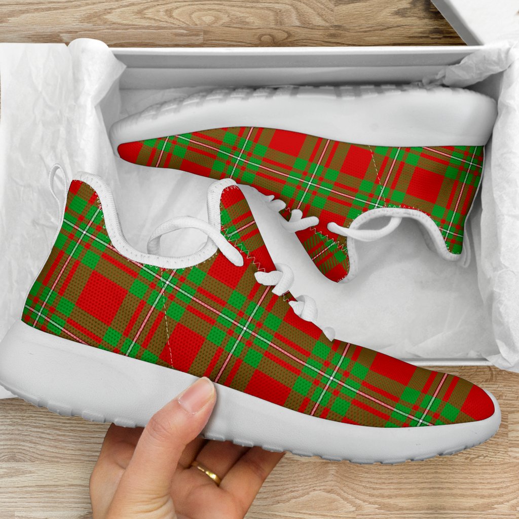 MacGregor Modern Tartan Mesh Knit Sneakers