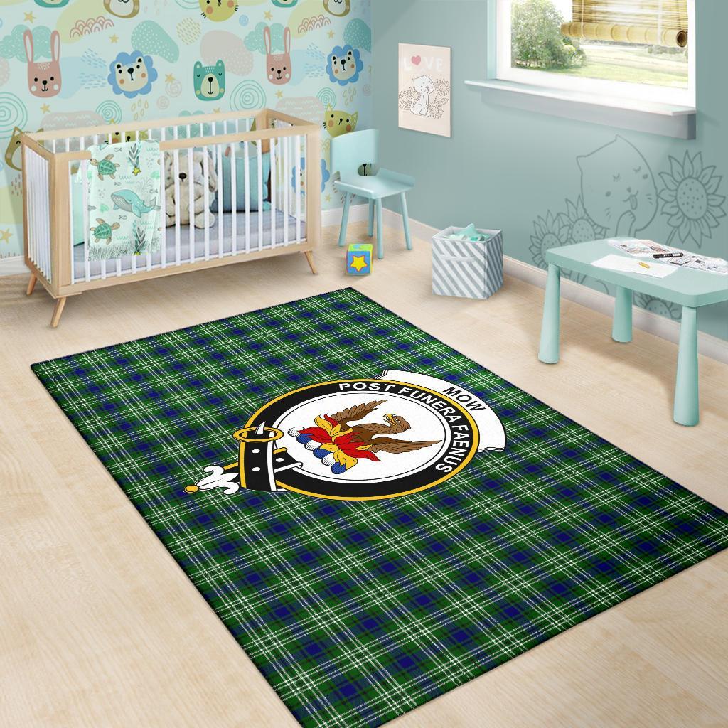 Mow Tartan Crest Area Rug