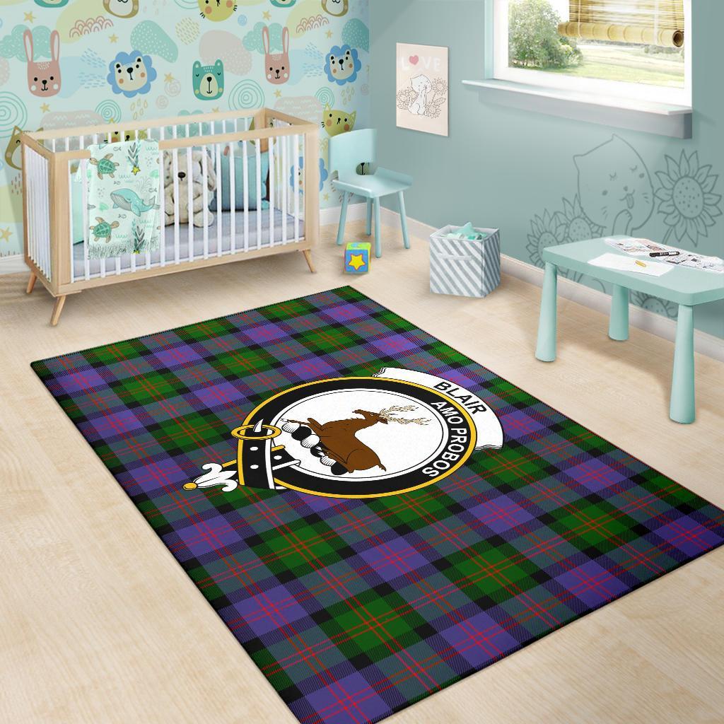 Blair Tartan Crest Area Rug