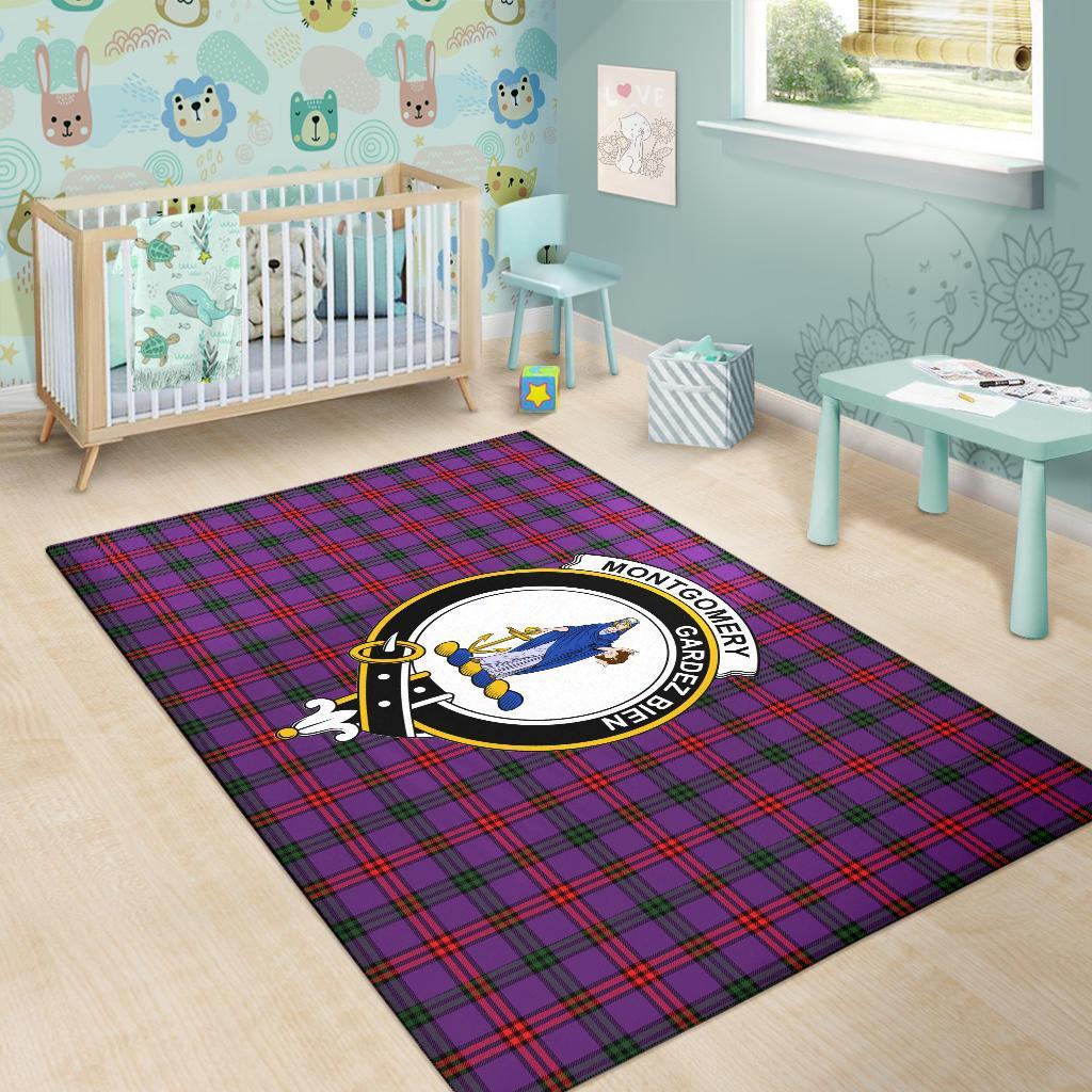 Montgomery Tartan Crest Area Rug