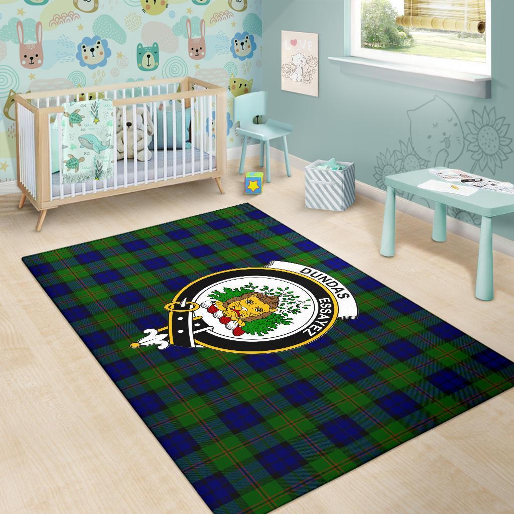 Dundas Tartan Crest Area Rug