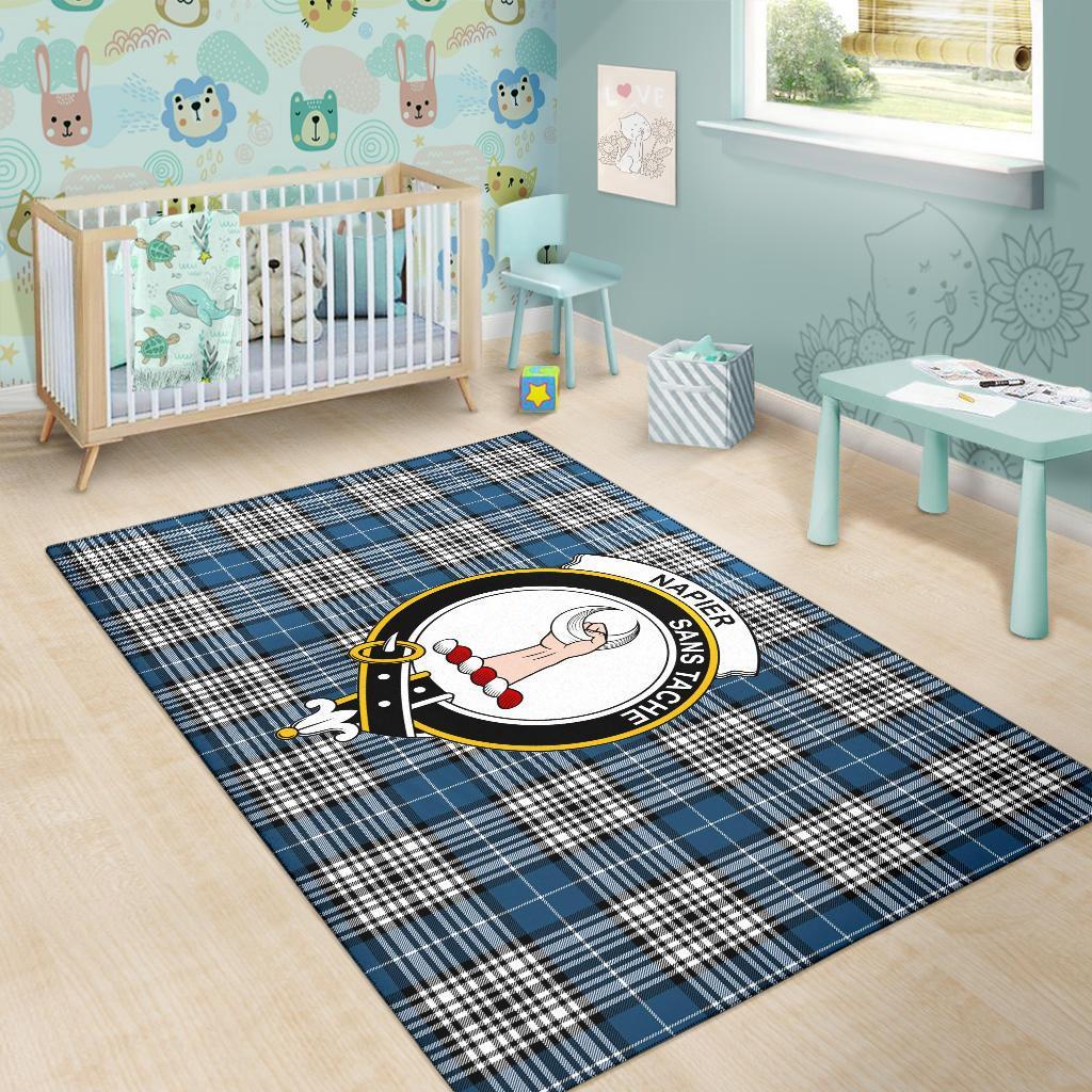 Napier Tartan Crest Area Rug