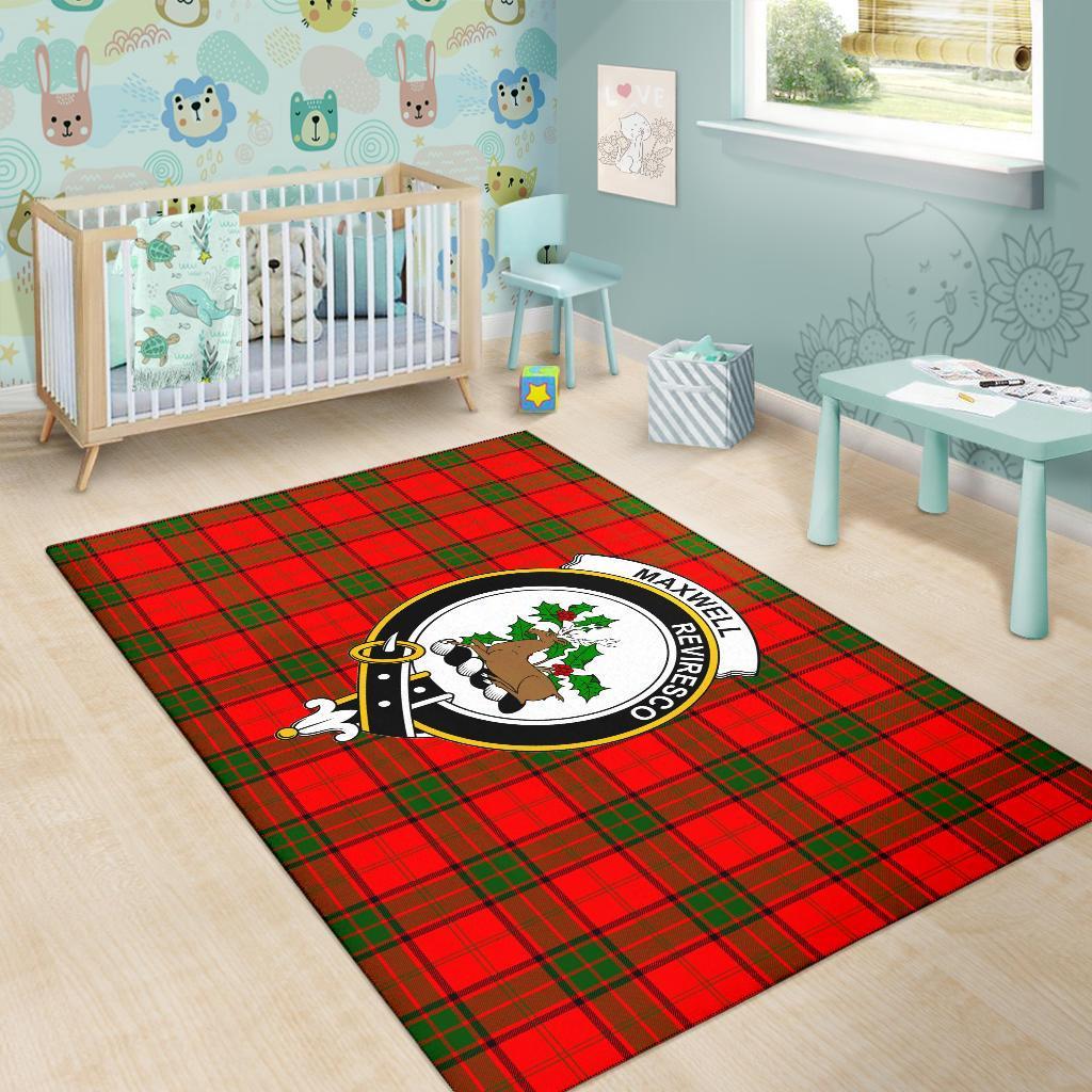 Maxwell Tartan Crest Area Rug