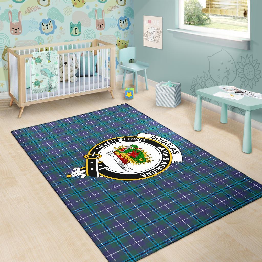 Douglas Tartan Crest Area Rug