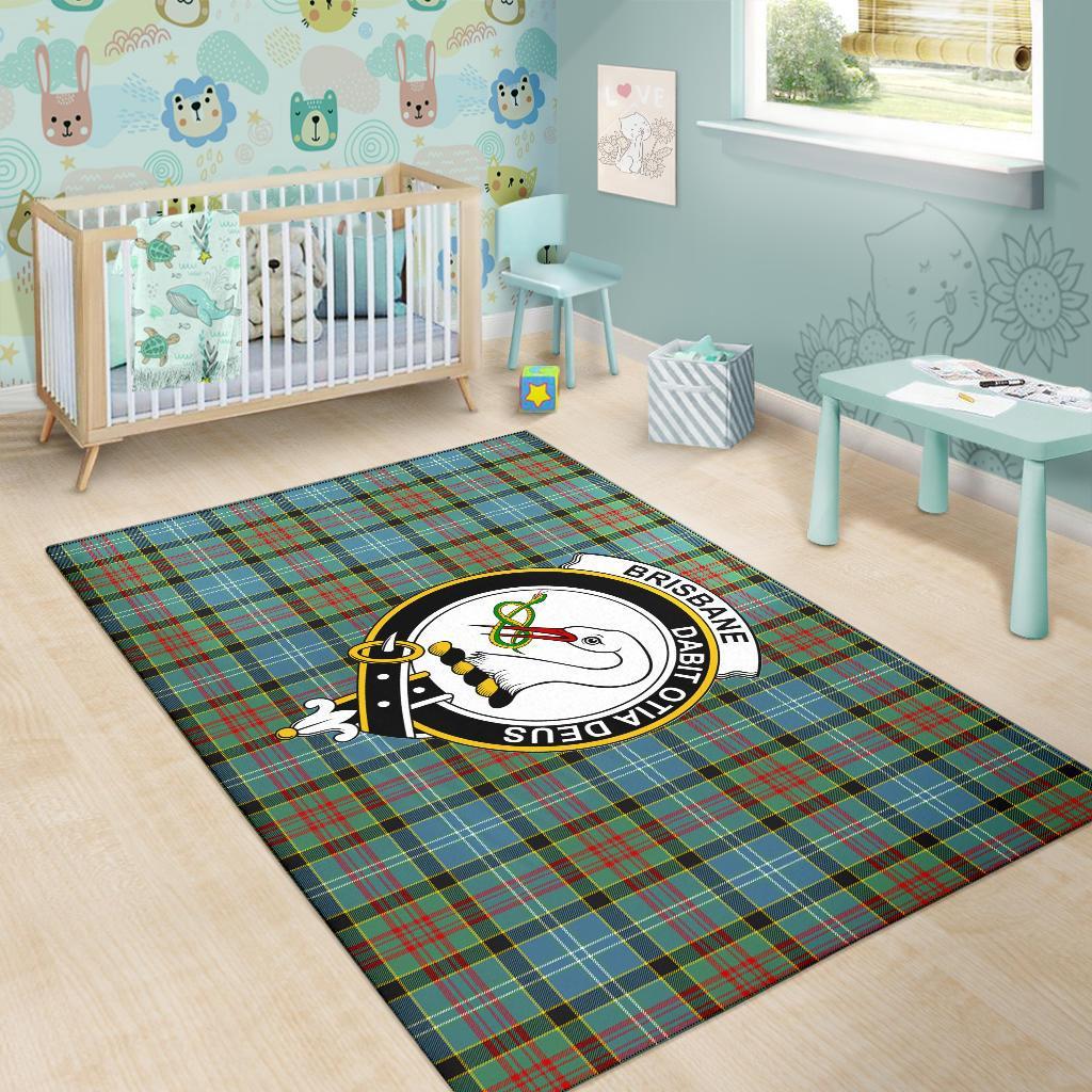 Brisbane Tartan Crest Area Rug