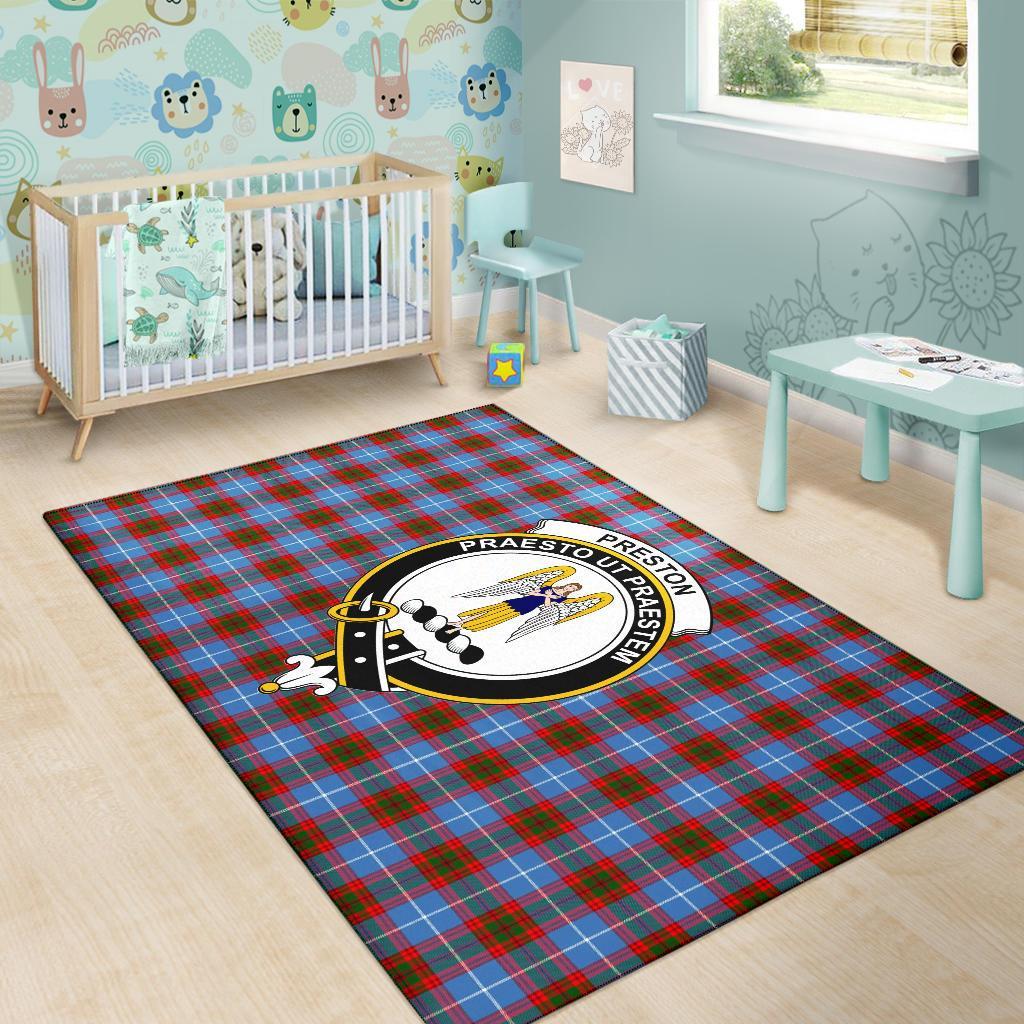 Preston Tartan Crest Area Rug