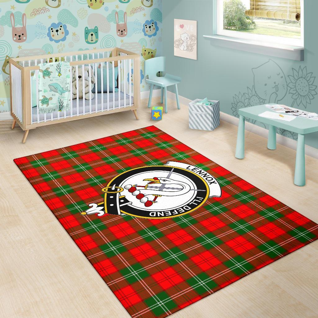 Lennox Tartan Crest Area Rug