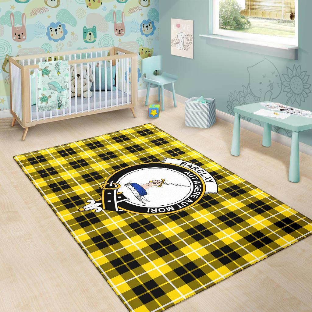 Barclay Tartan Crest Area Rug