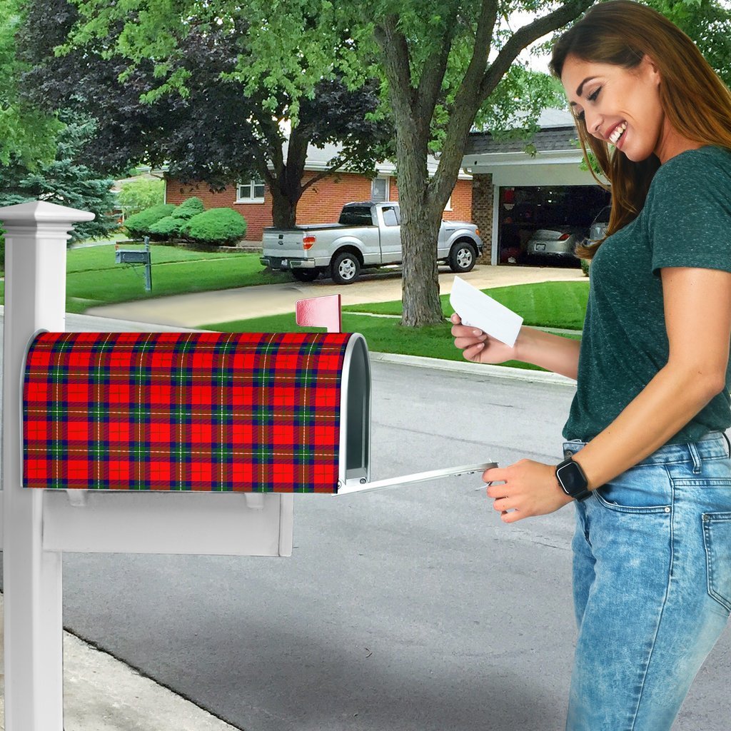 Ruthven Modern Tartan Mailbox