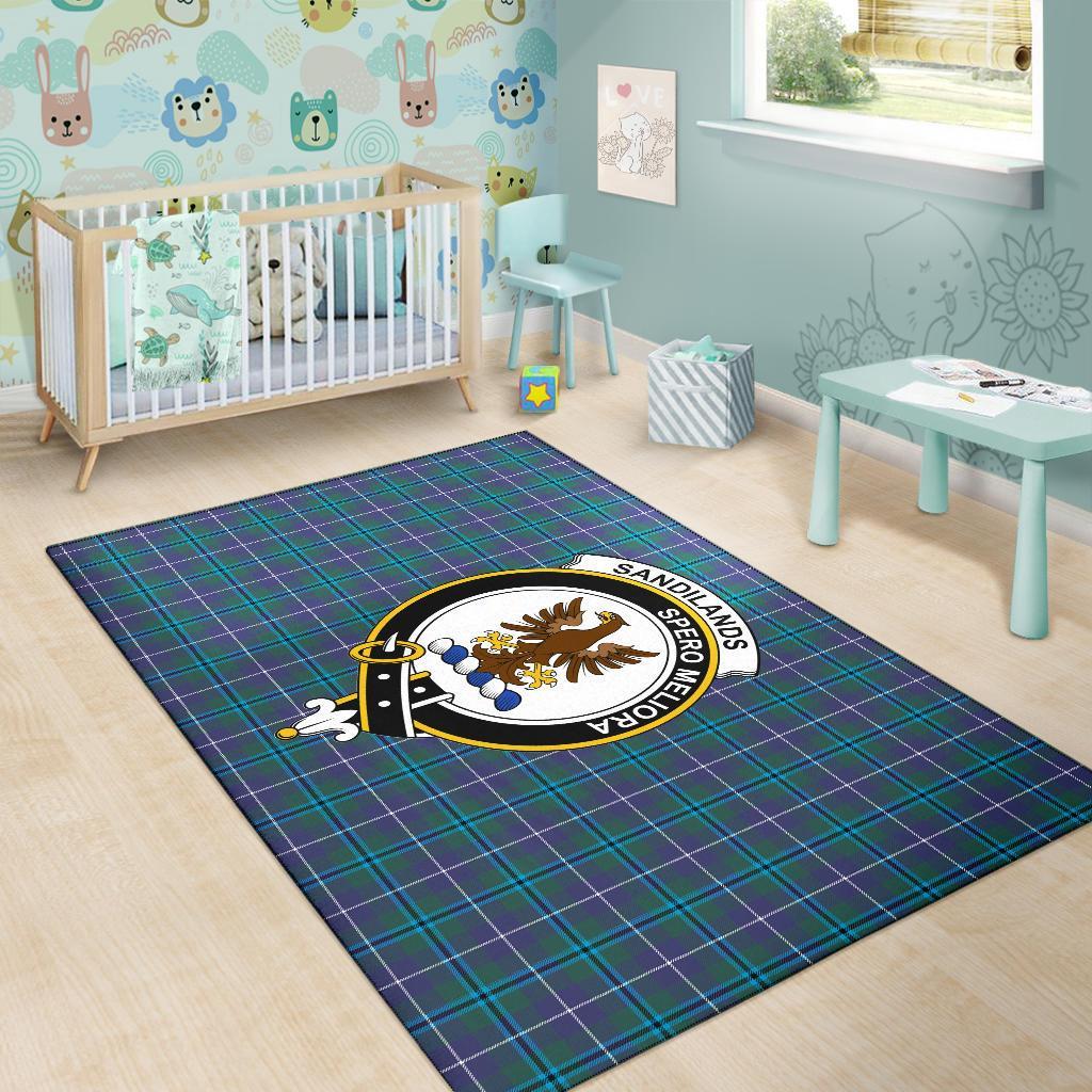 Sandilands Tartan Crest Area Rug