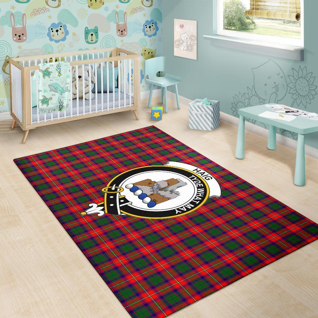 Haig Tartan Crest Area Rug