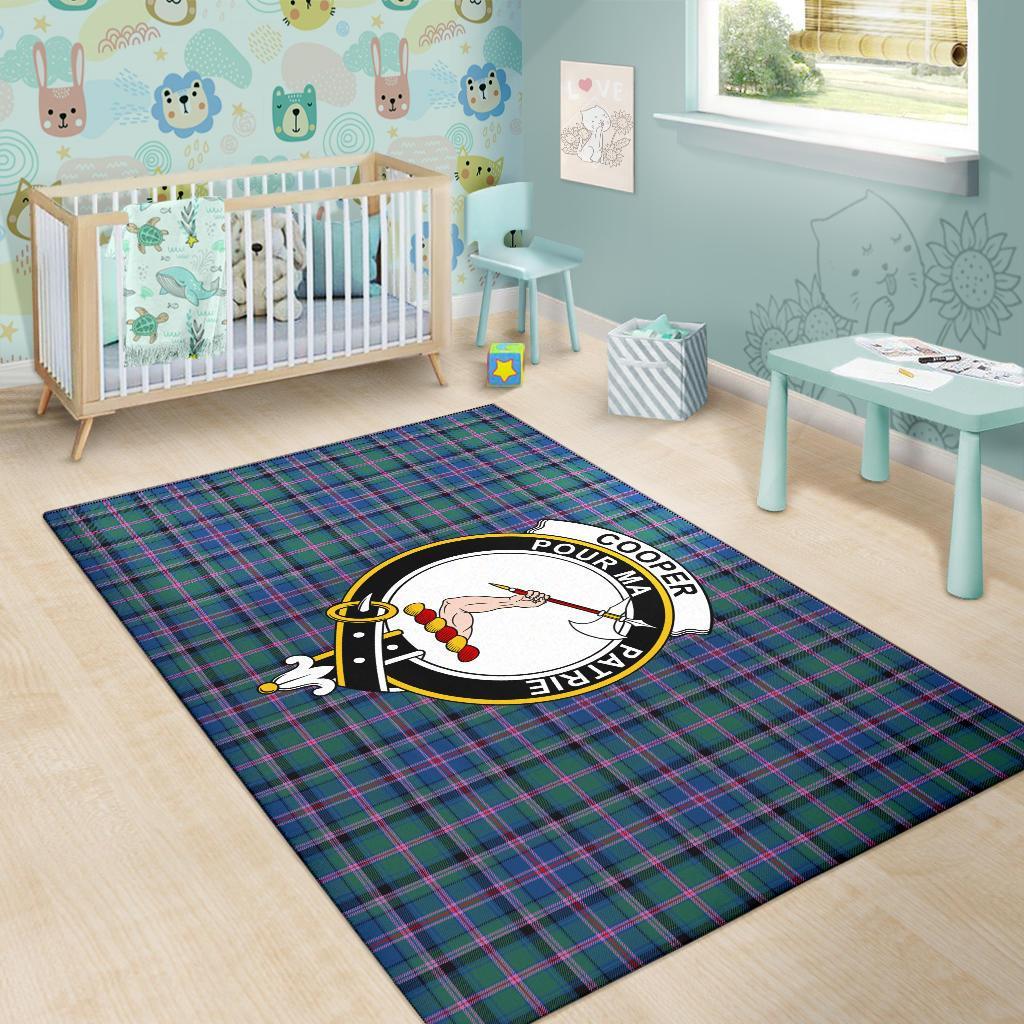 Cooper Tartan Crest Area Rug