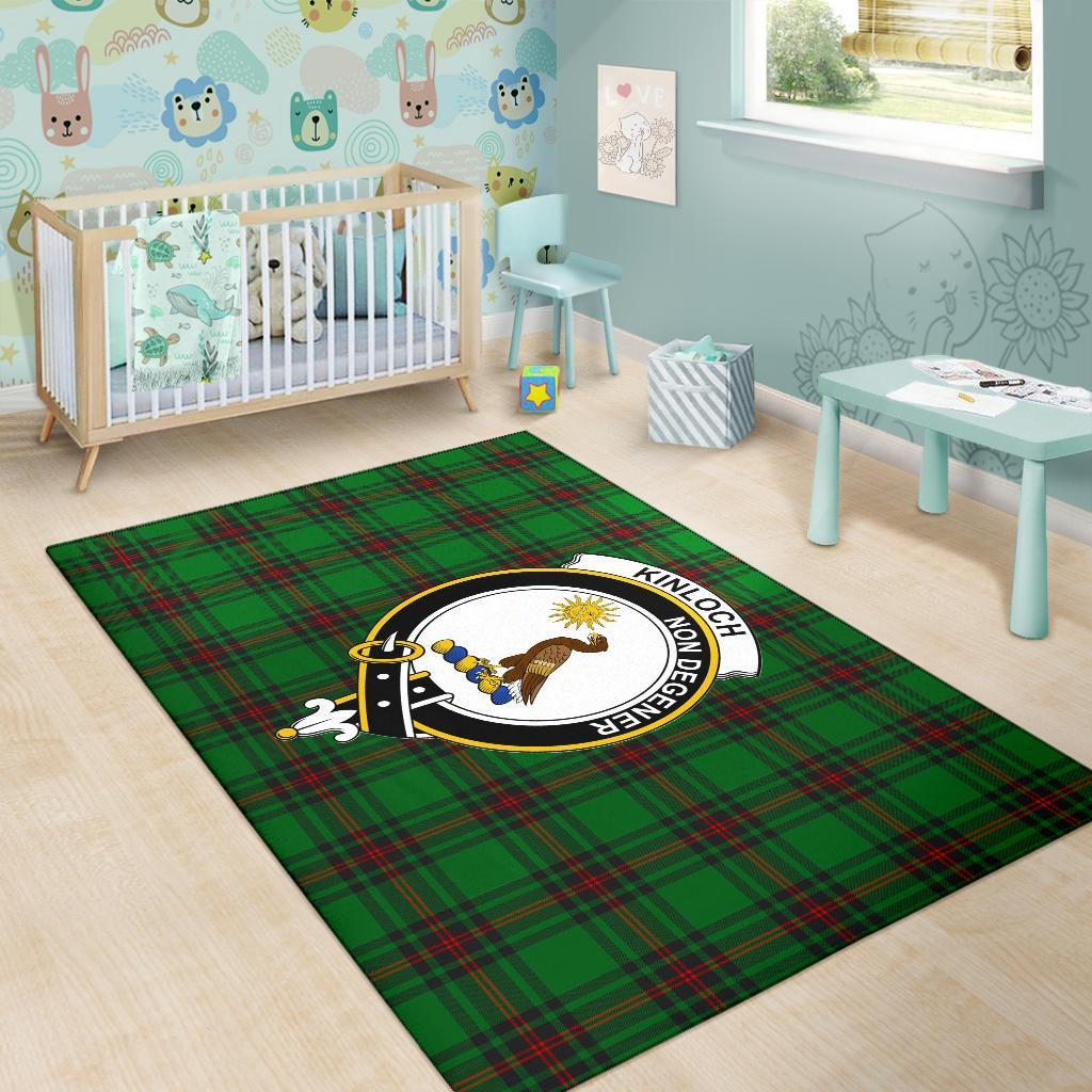 Kinloch Tartan Crest Area Rug