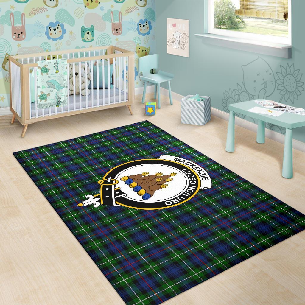 Mackenzie Tartan Crest Area Rug