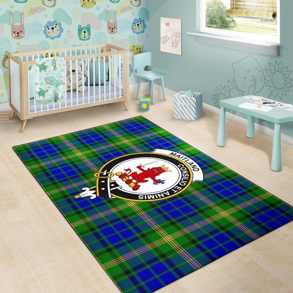 Maitland Tartan Crest Area Rug