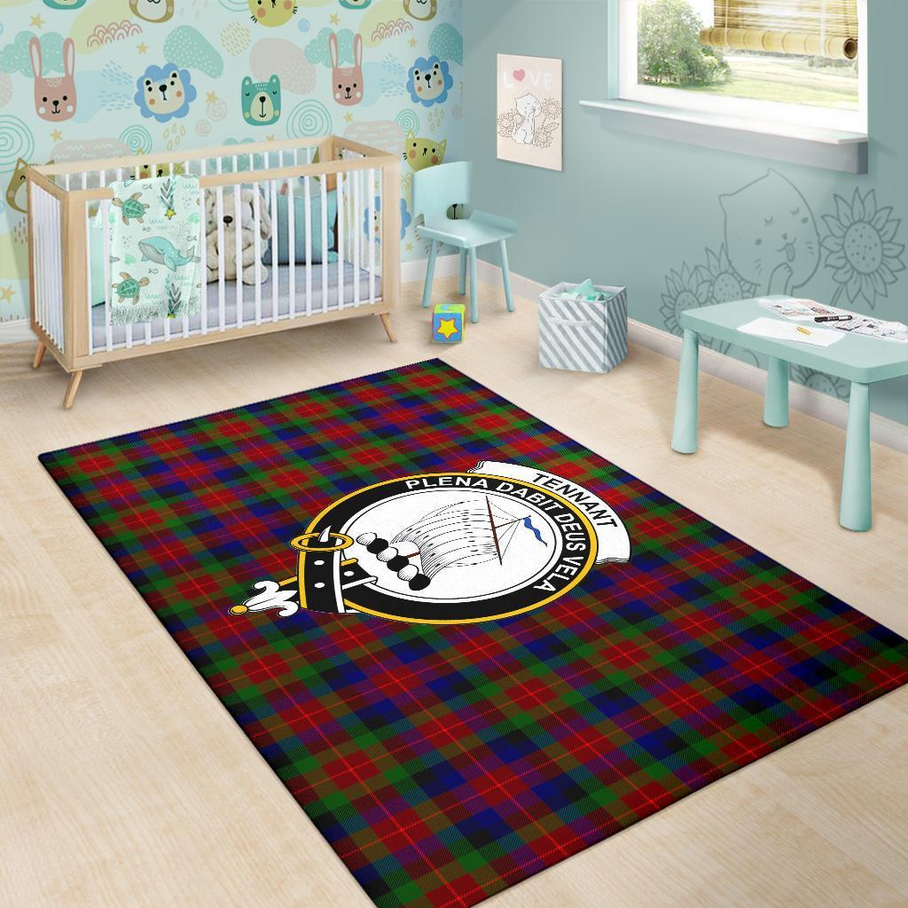 Tennant Tartan Crest Area Rug