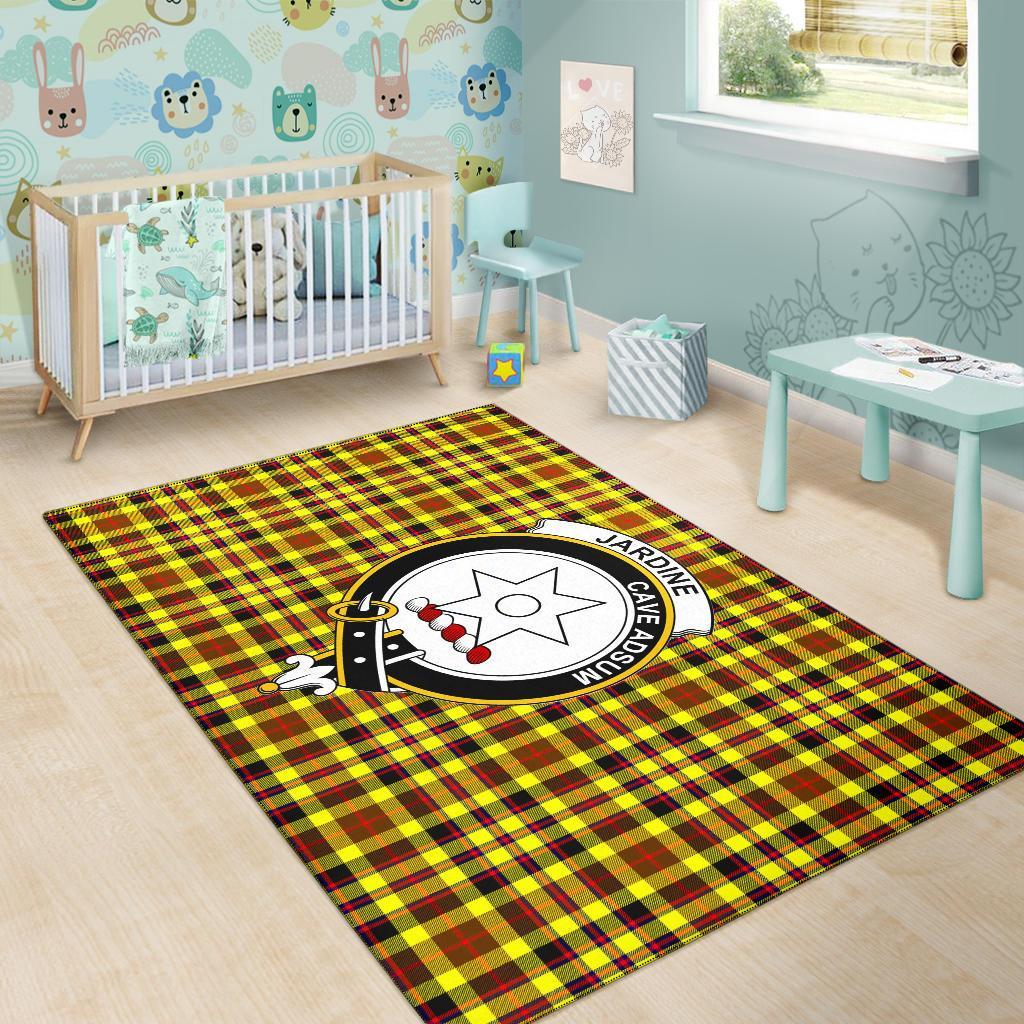 Jardine Tartan Crest Area Rug