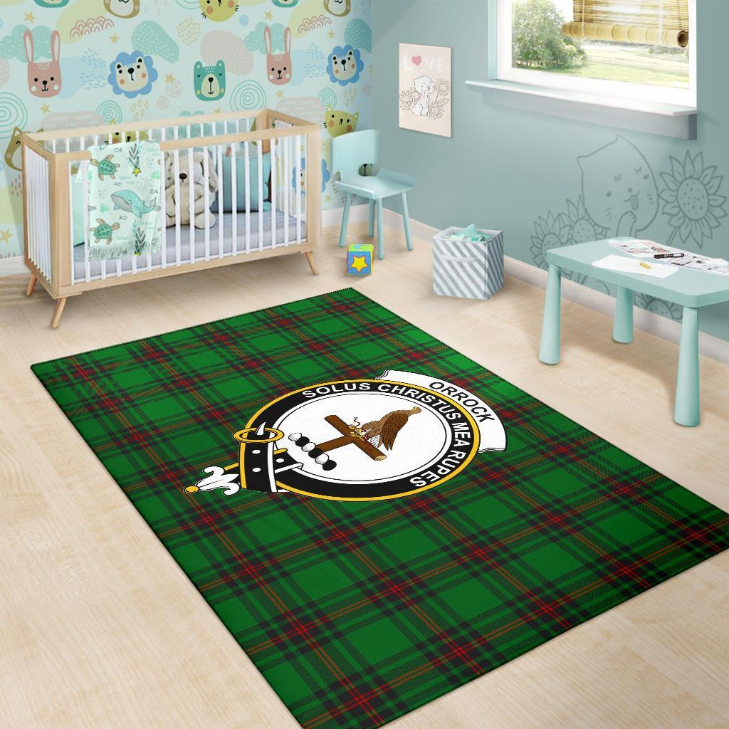 Orrock Tartan Crest Area Rug