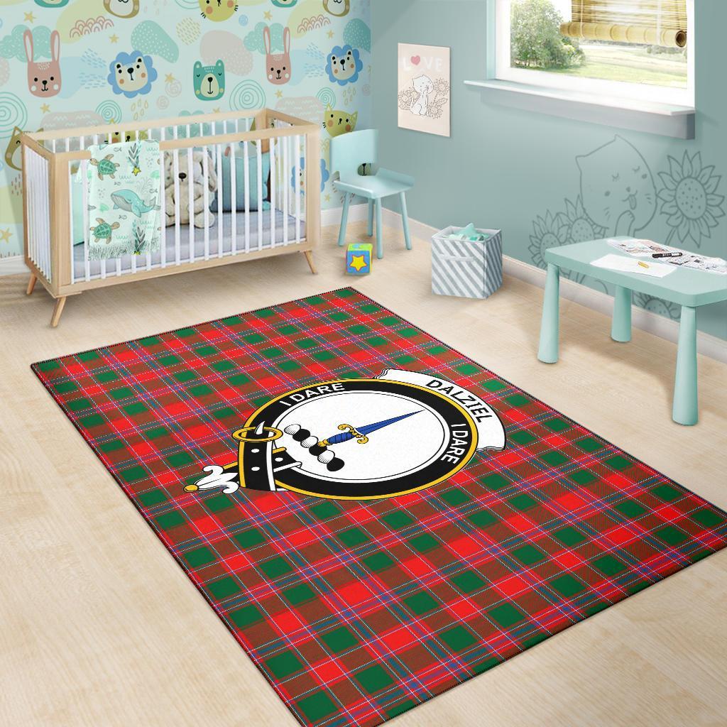 Dalziel Tartan Crest Area Rug