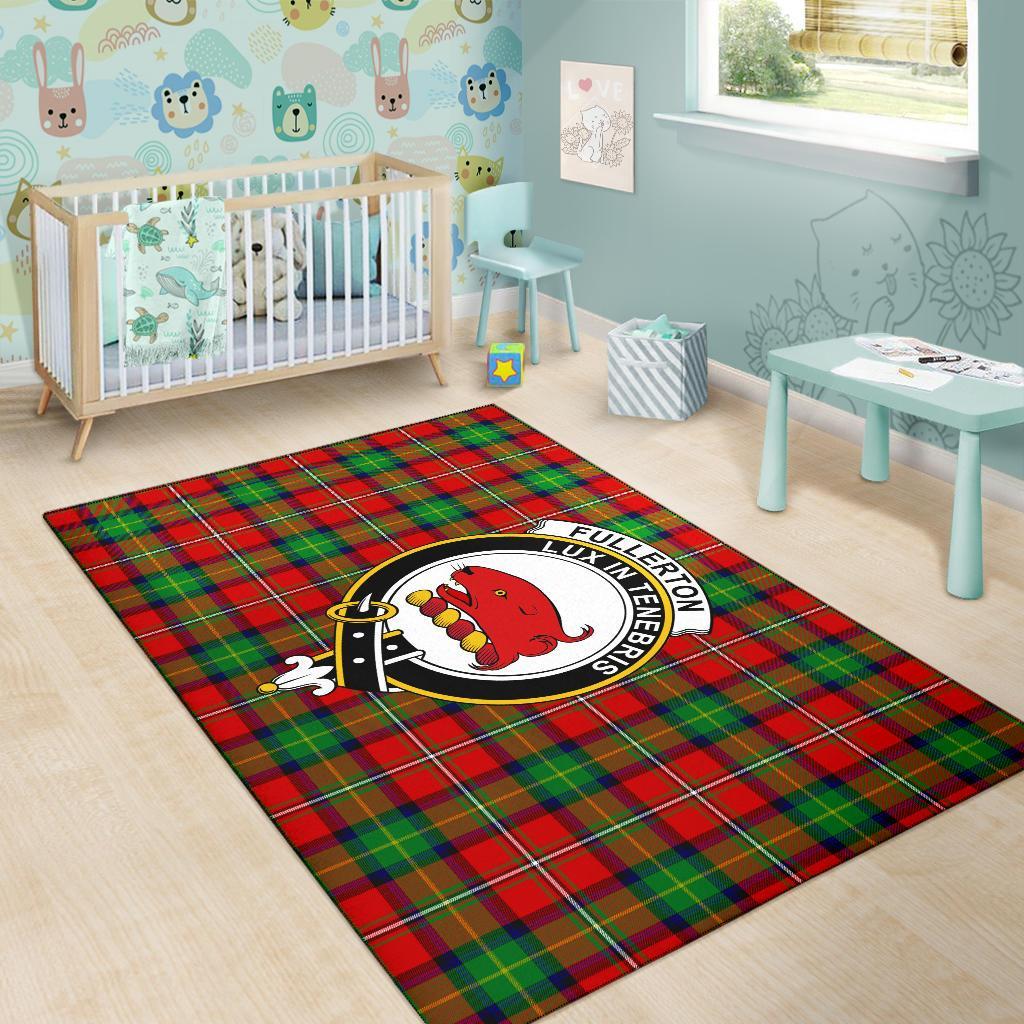 Fullerton Tartan Crest Area Rug