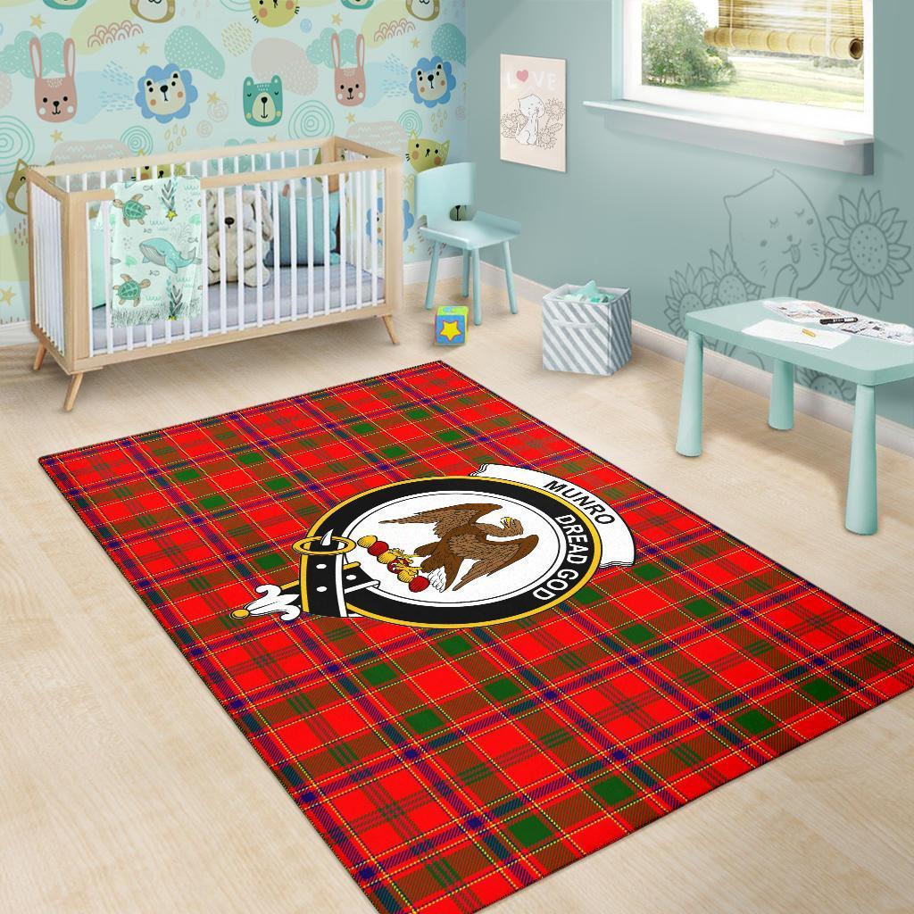 Munro Tartan Crest Area Rug