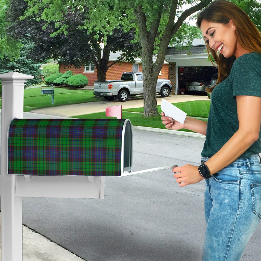 Stewart Old Modern Tartan Mailbox