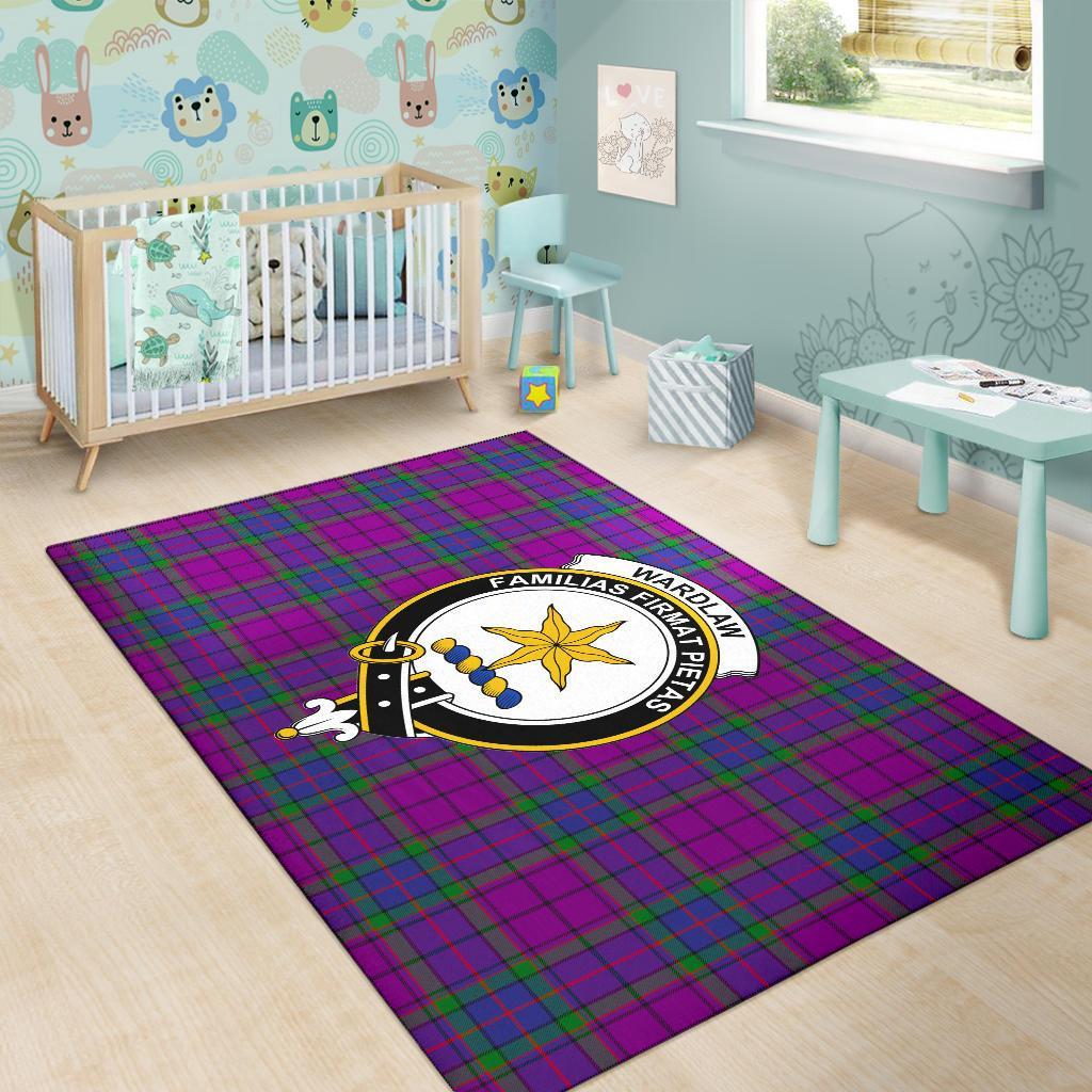 Wardlaw Tartan Crest Area Rug