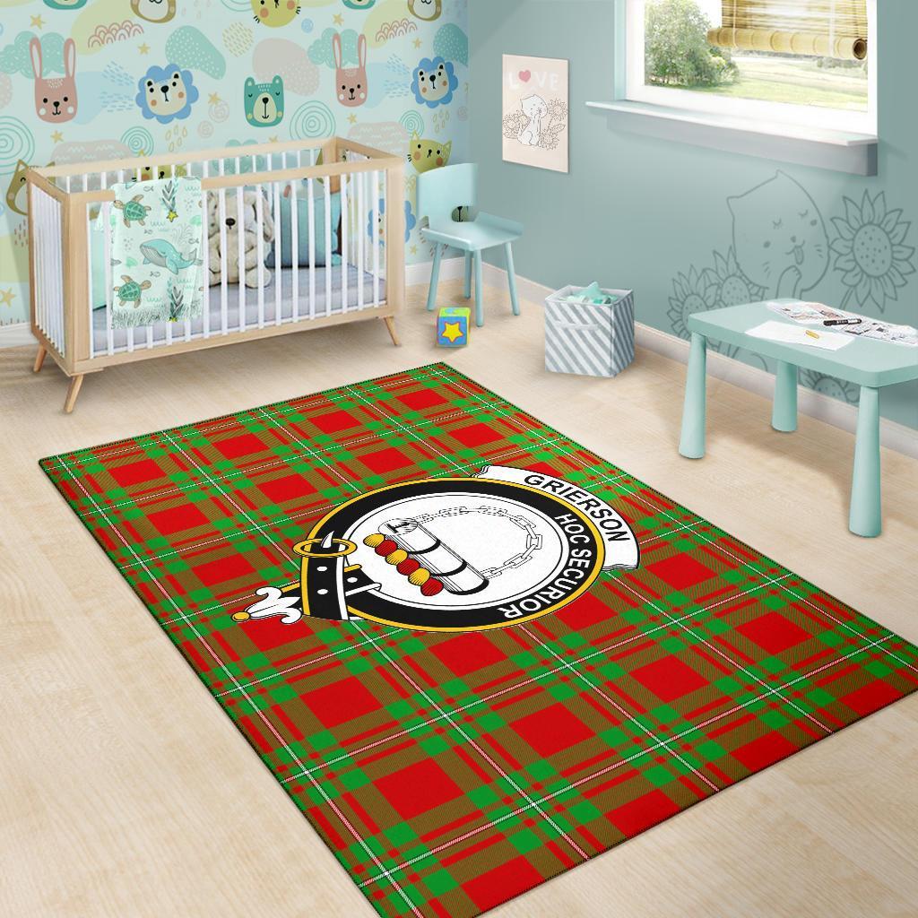 Grierson Tartan Crest Area Rug