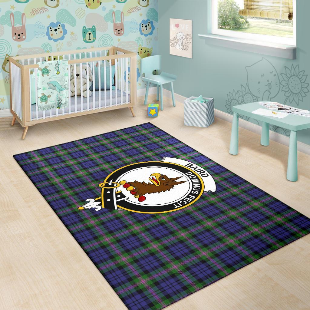 Baird Tartan Crest Area Rug