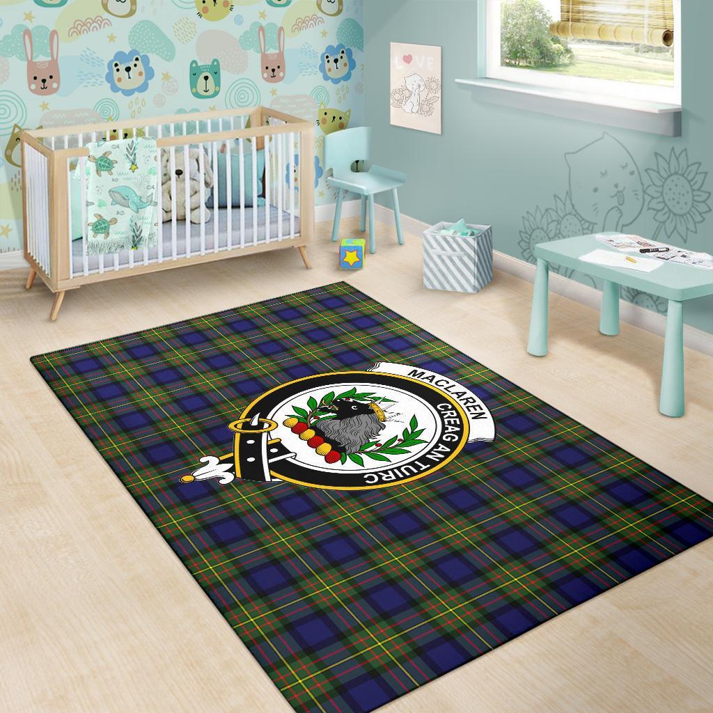 Maclaren Tartan Crest Area Rug