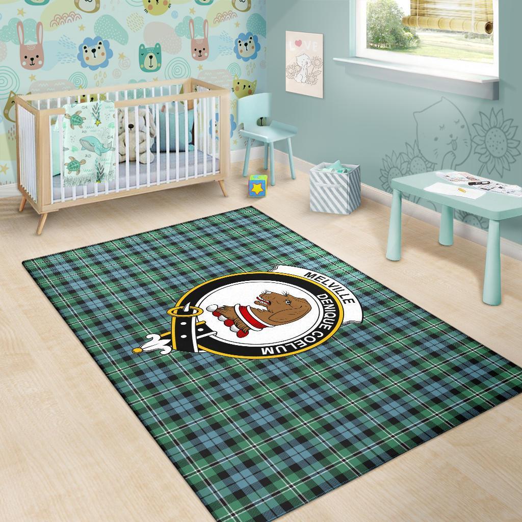 Melville Tartan Crest Area Rug