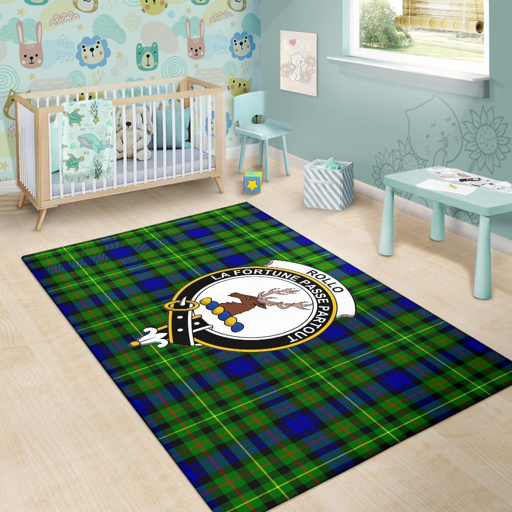 Rollo Tartan Crest Area Rug