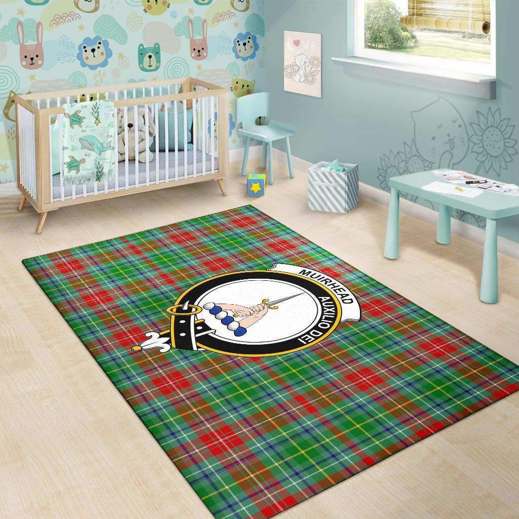 Muirhead Tartan Crest Area Rug