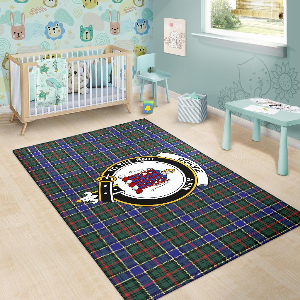 Ogilvie Tartan Crest Area Rug