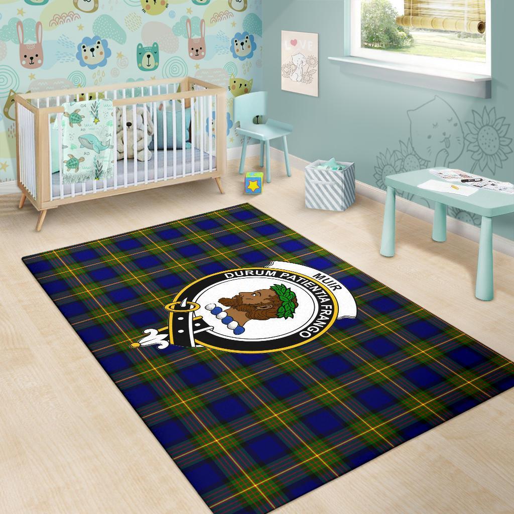 Muir Tartan Crest Area Rug