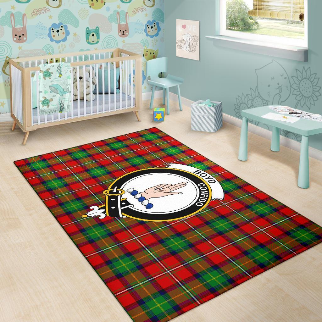 Boyd Tartan Crest Area Rug