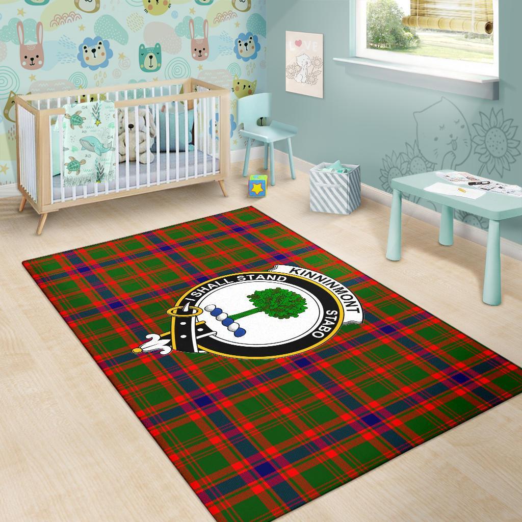 Kinnimont Tartan Crest Area Rug