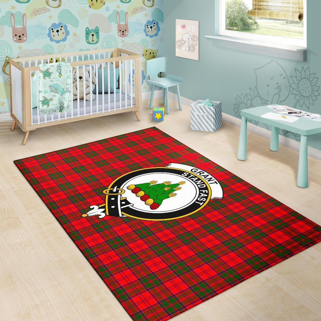 Grant Tartan Crest Area Rug