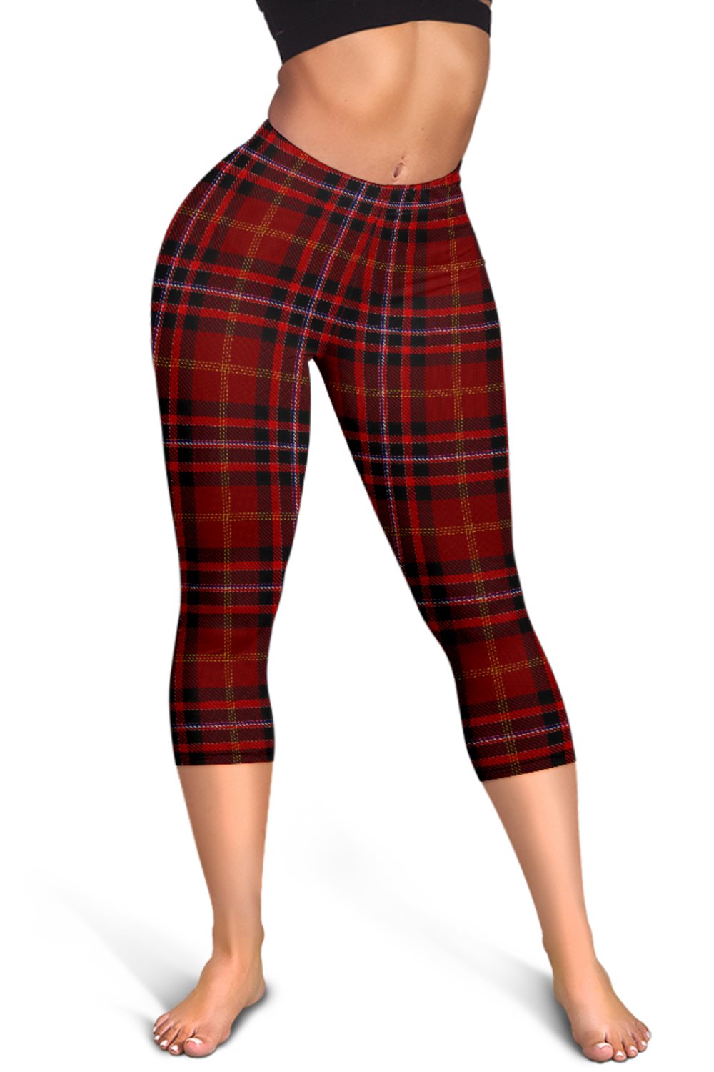 Brim - DeForest of Balvaird Castle Tartan Capris Leggings