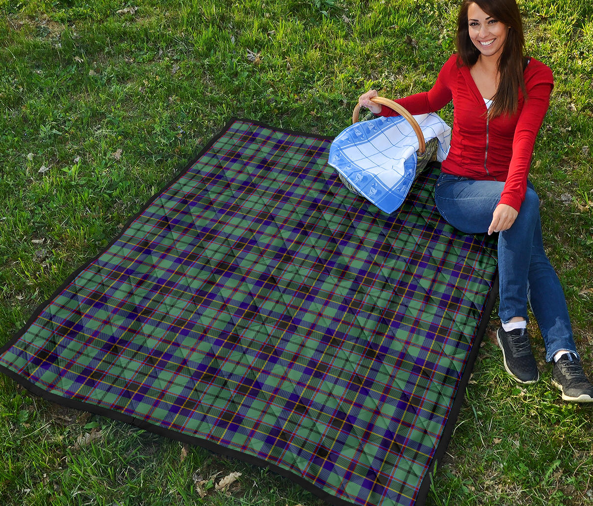 Stevenson Family Modern Tartan Quilt - SP