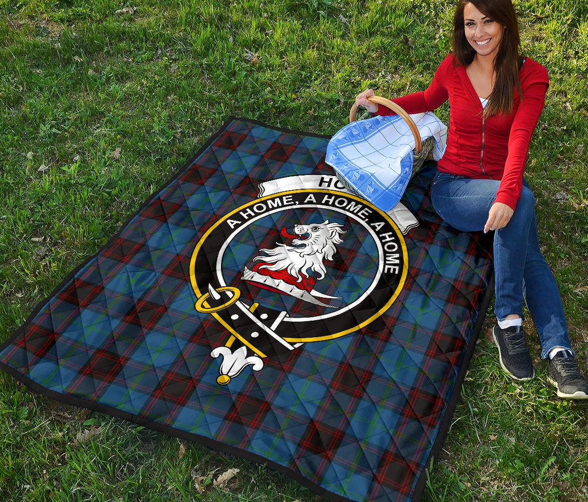 Home Clans Originaux Tartan Crest Quilt - SP