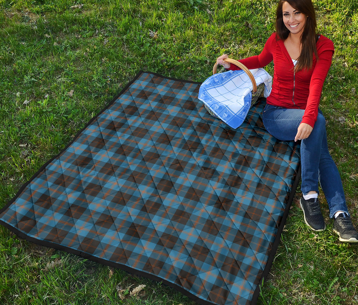 Angus Ancient Family Tartan Quilt - SP