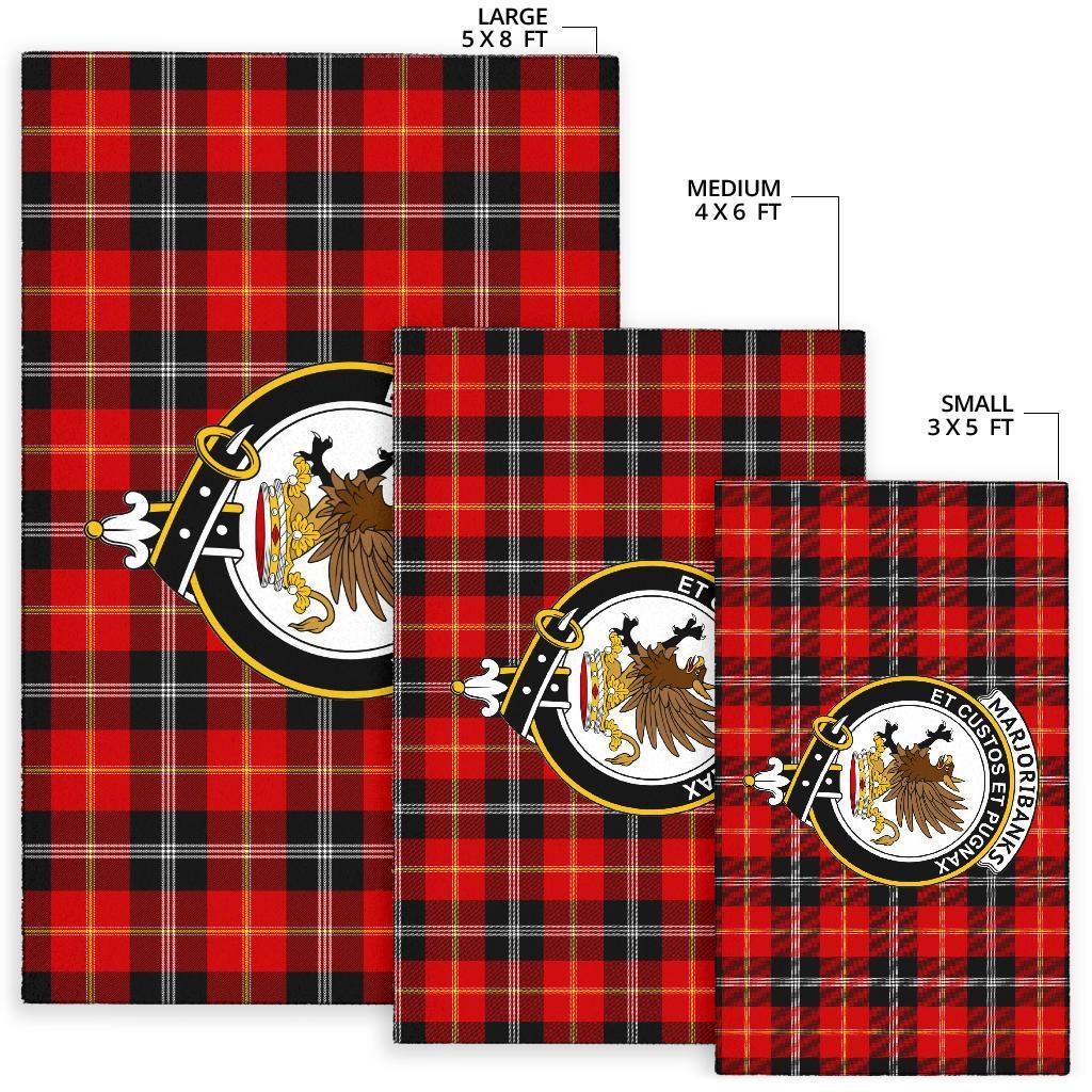 Marjoribanks Tartan Crest Area Rug