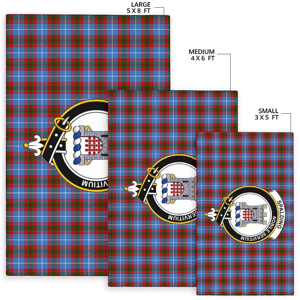 Spalding Tartan Crest Area Rug