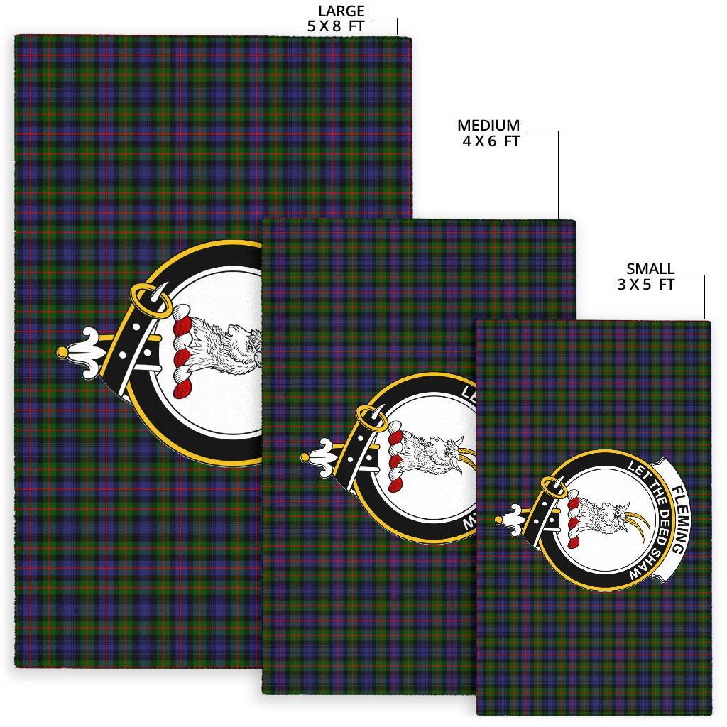 Fleming Tartan Crest Area Rug